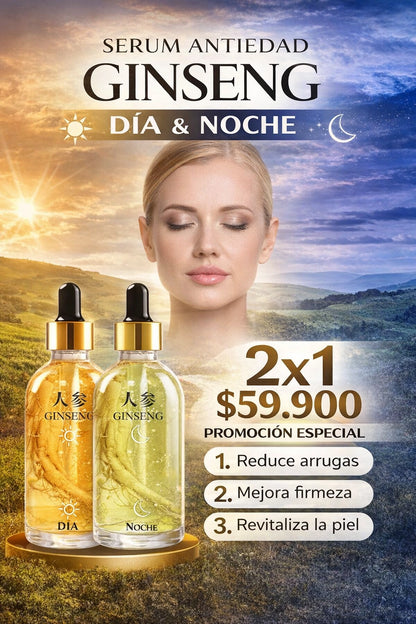 2x1 GINSENG ORIGINAL CON RAIZ  Día & Noche