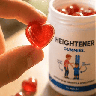HEIGHTENER 60 GUMMIES Suplemento Natural De Crecimiento paga 1 lleva 2